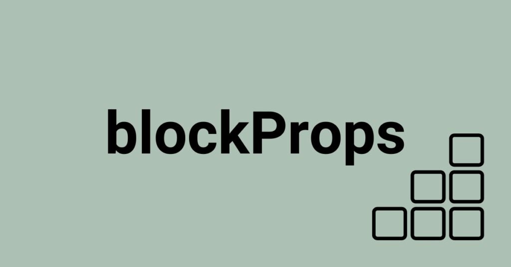 Access blockProps from render callback